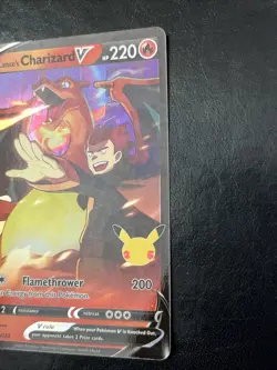 Pokemon TCG Lance's Charizard V SWSH133 Celebrations NM - Image 3