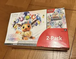 Pokemon Prismatic Evolutions Elite Trainer Box Booster Bundle 2-Pack - Sealed! - Image 1