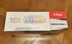 Pokemon Prismatic Evolutions Elite Trainer Box Booster Bundle 2-Pack - Sealed! - Image 2