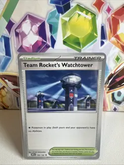 Team Rocket’s Watchtower 180/182 Uncommon Regular - Pokemon Destined Rivals NM - Image 1