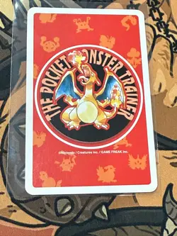 1996 Pokemon Pocket Monsters Playing Card Nidorino No. 033 RED Version - Image 2