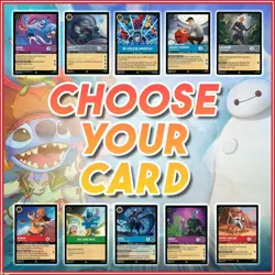 DISNEY LORCANA CHOOSE YOUR RARE CARD AZURITE SEA | LOR6 Rares x4 IN STOCK - Image 1