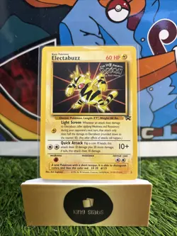 Electabuzz Black Star WB Movie Promo 2 WoTC Pokemon Card - Image 1