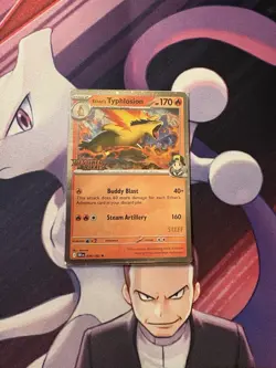 Pokemon Sealed Destined Rivals STAFF Prerelease Promos All 4x Cards - Image 2