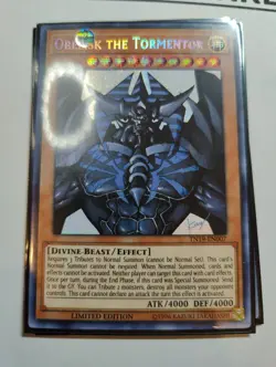 GOD CARD RA SLIFER OBELISK Set TN19 2019 Mega Tin NM Prismatic Secret Rare - Image 4