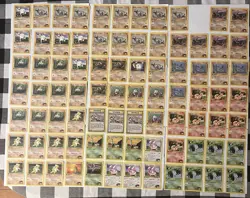 Pokemon TCG Gym Heroes Lot Of 83 Cards Brock’s Pokemon 1st Edition Good Cond - Image 1