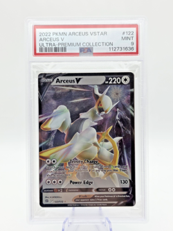 PSA 9 Sequential Arceus V/Arceus VSTAR (Metal Cards) Arceus UPC Promo Cards - Image 2