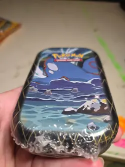 Pokemon Shining Fates Mini Tin Kyogre Art Set Trading Card Game 2021 - Image 2