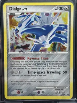 Dialga 5/127 Holo Rare Platinum Pokemon TCG Card 2009 Edition - Image 1