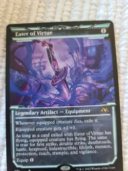 MTG NEO Eater Of Virtue Card# 401 PROMO Free Shipping - Image 1