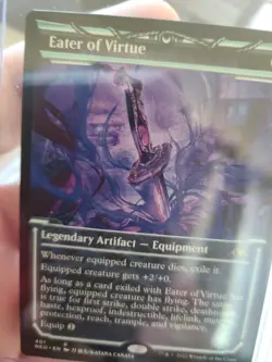 MTG NEO Eater Of Virtue Card# 401 PROMO Free Shipping - Image 4