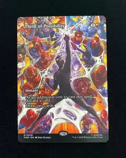 2025 Magic The Gathering MTG Marvel EN M 0028 Thrill Of Possibility KM035 - Image 1