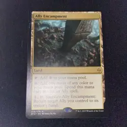 MTG Magic the Gathering Ally Encampment (228/313) Battle for Zendikar LP - Image 1