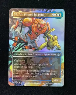 2025 Magic The Gathering MTG Marvel EN Foil U 0199 SP//dr Piloted by Peni KM035 - Image 1