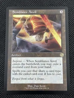 Semblance Anvil #52 The Brothers' War: Retro Frame Artifacts NM MTG - Image 1