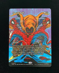 2025 Magic The Gathering MTG Marvel EN M 0021 Saw in Half KM035 - Image 1