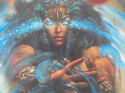 MTG Force of Will Eternal Masters Playmat Ultra Pro Terese Nielsen Used - Image 4