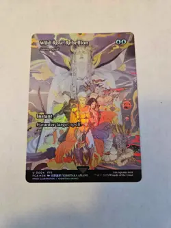 MTG: Final Fantasy Through the Ages: Counterspell Wild Rose Rebellion: FOIL - Image 1