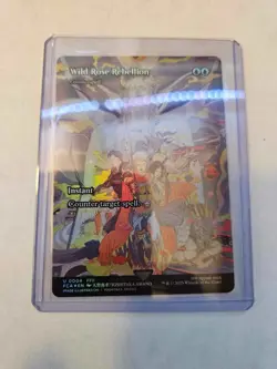 MTG: Final Fantasy Through the Ages: Counterspell Wild Rose Rebellion: FOIL - Image 2
