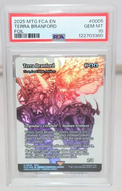 2025 - MTG FINAL FANTASY - FCA - TERRA BRANFORD FOIL - PSA GEM MINT 10 - - Image 1