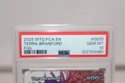 2025 - MTG FINAL FANTASY - FCA - TERRA BRANFORD FOIL - PSA GEM MINT 10 - - Image 2
