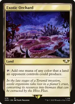 MTG Magic the Gathering Exotic Orchard (278/657) Warhammer 40,000 LP - Image 1