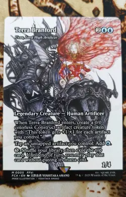 Terra Branford, Urza, Lord High Artificer (Showcase) Final Fantasy Mtg M #0005 - Image 1
