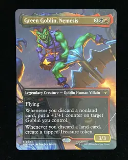 2025 Magic the Gathering English Marvel R 0023 Green Goblin, Nemesis KM035 - Image 1