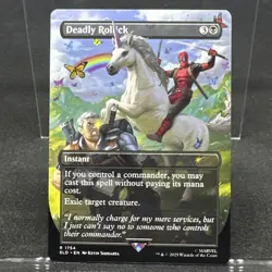 PACK FRESH - Deadly Rollick #1754 - MTG Secret Lair x DEADPOOL + FREE SHIPPING - Image 1
