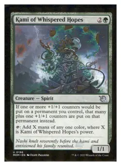 MTG - #196 Kami of Whispered Hopes - March of the Machine - Image 1