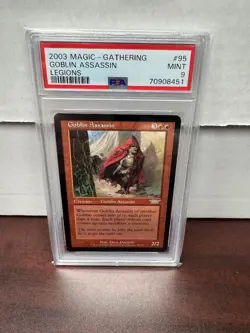 PSA 9 2003 MTG Legions Goblin Assassin - Image 1