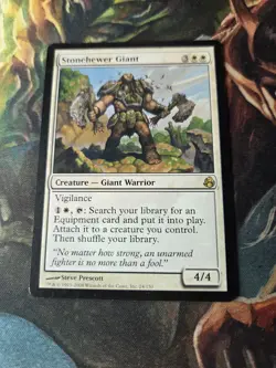 MTG Morningtide Stonehewer Giant #24 Rare Magic The Gathering Free Shipping - Image 2