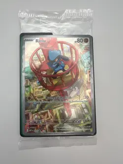 SEALED Riolu 010 Mega Evolution ETB Promo - Pokemon TCG - Image 1