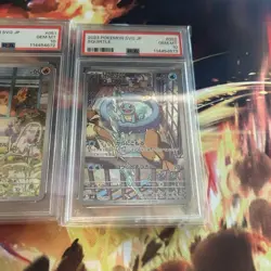 PSA 10 Bulbasaur, Charmander & Squirtle AR PROMO Pokemon SVG JPN Sequential Set - Image 4