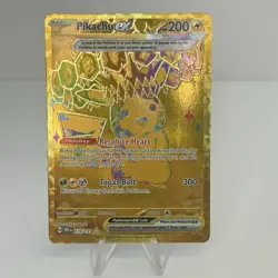 Pikachu ex Hyper Rare NM 179/131 SV: Prismatic Evolutions Pokemon NM - Image 1