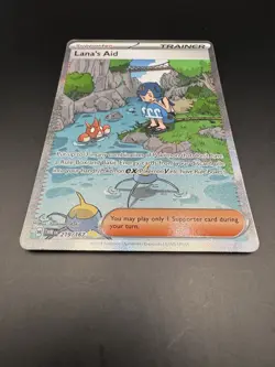 Pokemon TCG Lana's Aid 219/167 Twilight Masquerade Special Illustration Rare NM - Image 3
