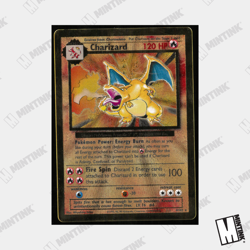2021 Pokemon Celebrations 25th Anniversary Metal Gold Charizard 4/102 - Image 1