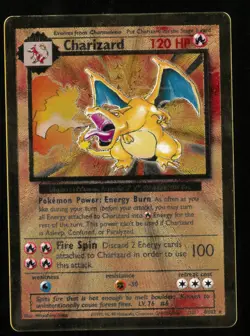2021 Pokemon Celebrations 25th Anniversary Metal Gold Charizard 4/102 - Image 2