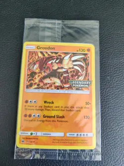 Pokemon TCG - Groudon 81/186 Celestial Storm Legendary Stamp Promo Sealed - Image 1