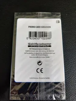 Pokemon TCG - Groudon 81/186 Celestial Storm Legendary Stamp Promo Sealed - Image 2