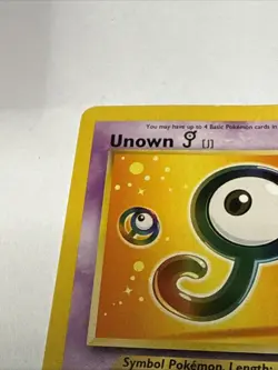 2001 Pokemon Promos - Wizards Black Star Unown J #38 MP-HP - Image 2
