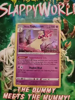 Pokemon TCG Holo Typhlosion Astral Radiance Promo 52/189 Sealed - Image 1
