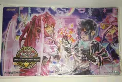 Yu-gi-oh! Playmat Back to duel Evil Twin Present - Konami Official - Image 1