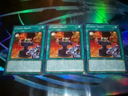 3x Fusion Draft 1st Edition Common DOOD-EN070 Yu-Gi-Oh! - Image 1