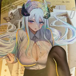 Goddess Story - Senpai Goddess Haven - SERIES #6 - OL Card -Anime Feet - OL-005 - Image 3