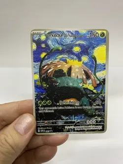 Venusaur Van Gogh Gold Metal Pokemon Card-Collectible Gift Display！ Christmas - Image 1