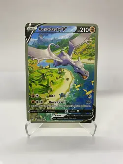 Aerodactyl V Gold Metal Pokemon Card-Collectible Gift Display！ Christmas - Image 1