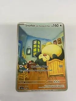 Snorlax Van Gogh Gold Metal Pokemon Card-Collectible Gift Display！ Christmas - Image 5