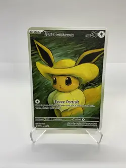 Eevee Van Gogh Gold Metal Pokemon Card-Collectible Gift Display！ Christmas - Image 1