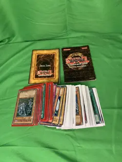 YU- GI- OH trading Card Game Assorted Cards (Lot of 79) W/ RULEBOOK & DECK ZONE - Image 1